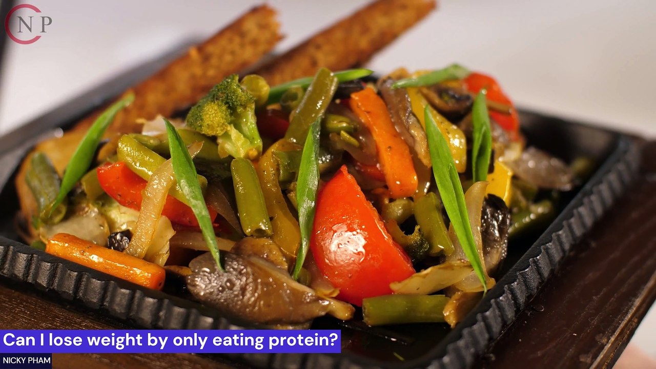 Can I lose weight by only eating protein