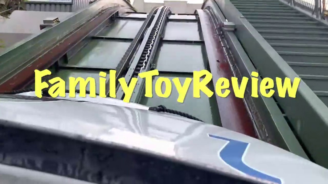 Jurassic World The Ride - Front Row On-Ride POV Universal Studios Hollywood 2023