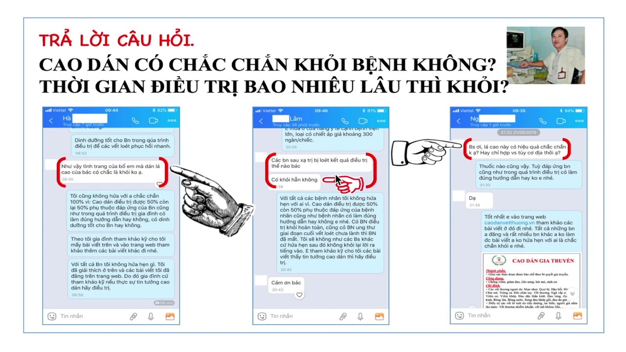 Cao dán gia truyền gia đình Bs Tuy có chắc chắn khỏi bệnh không?