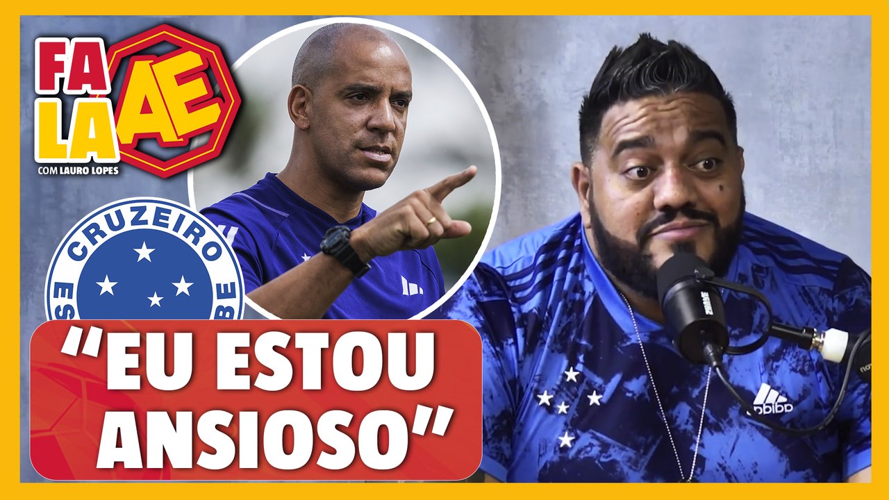 Expectativa de Hugão para a estreia do Cruzeiro na Série A