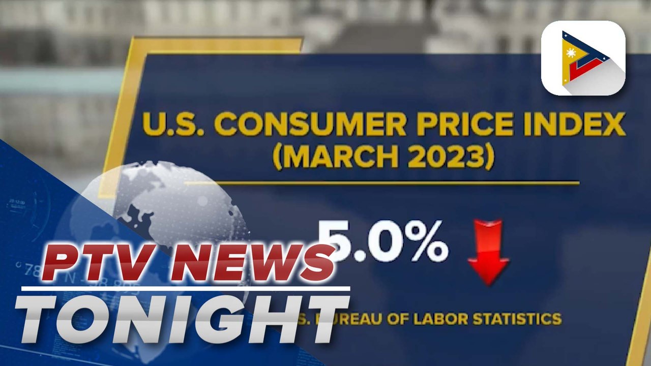 US consumer price index falls to 5% in March