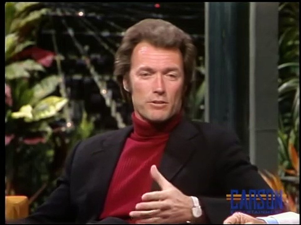Clint Eastwood Appearance on The Tonight Show Starring Johnny Carson - 04 03 1973 - Pt. 01