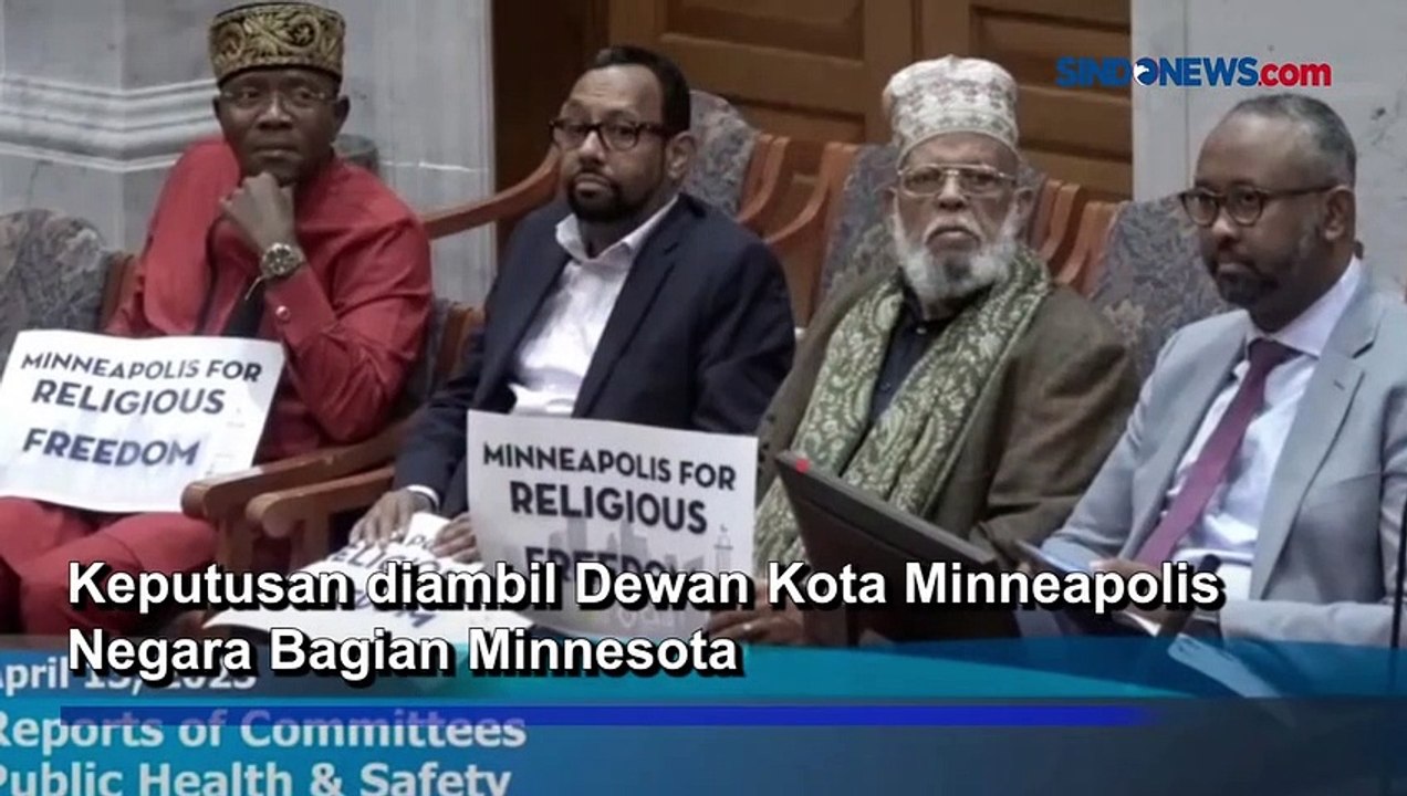 Kota Minneapolis di Amerika Izinkan Azan Dikumandangkan 5 Kali Sehari dengan Pengeras Suara