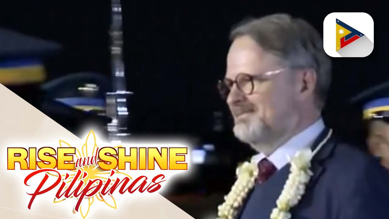 Czech Republic PM Petr Fiala, dumating na sa bansa...