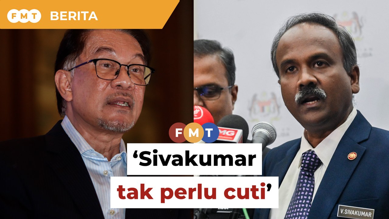 Sivakumar tak perlu cuti, kata PM