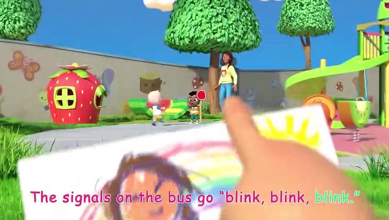 Wheels On The Bus (Playground Version)  _ CoComelon Nursery Rhymes