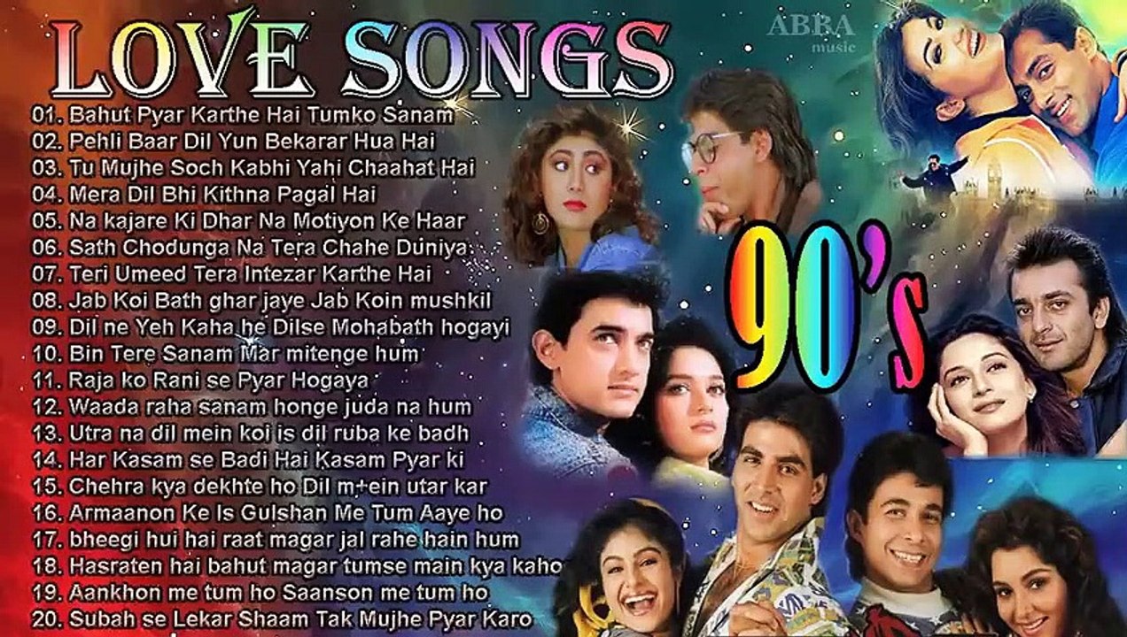 Evergreen  - Jhankar Beats - 90'S  Romantic Love Songs - JUKEBOX - Hindi Love Songs no copyright song
