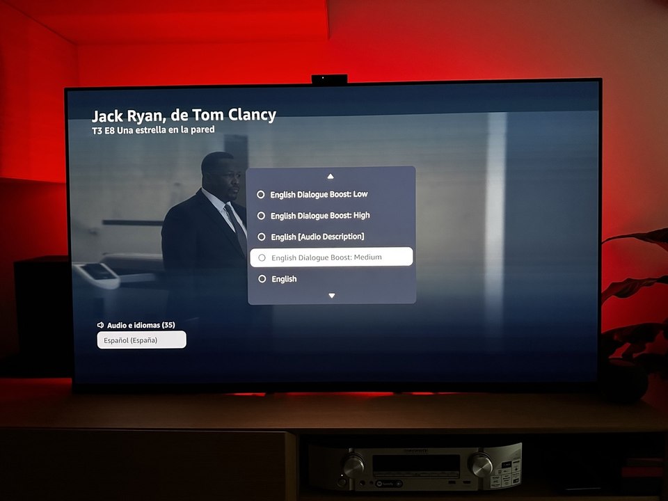 Sonido adaptativo Amazon Prime
