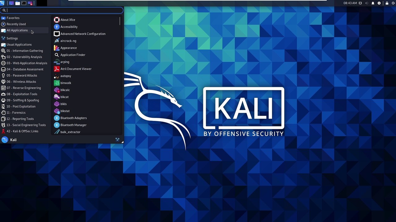 Security Academy Practical Ethical Hacking - Exploring Kali Linux