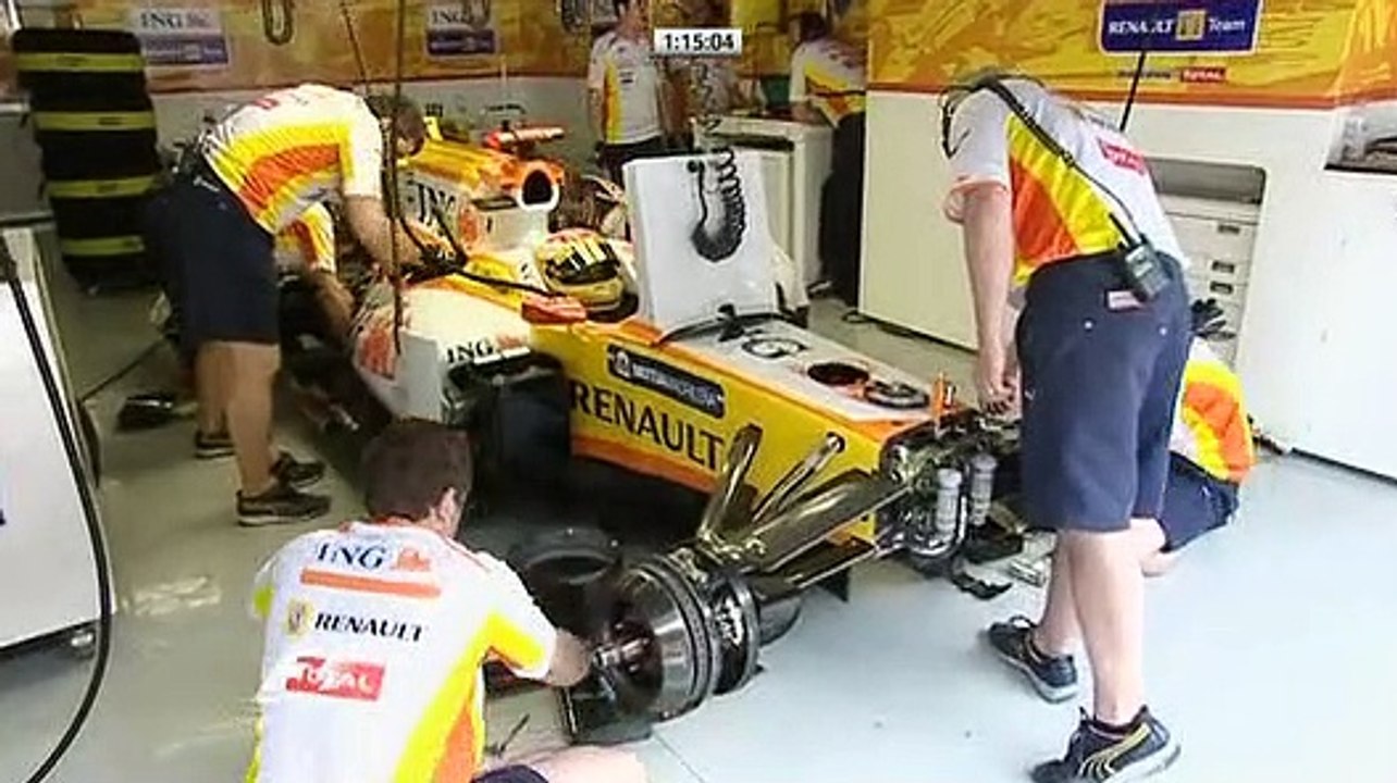 F1 2009 R03 - CHINA Shanghai - FP1  BBC Sport