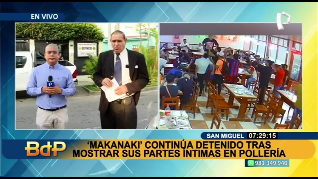 Abogado de “Makanaky” sobre el comportamiento de su patrocinado: “Es repudiable y aberrante”