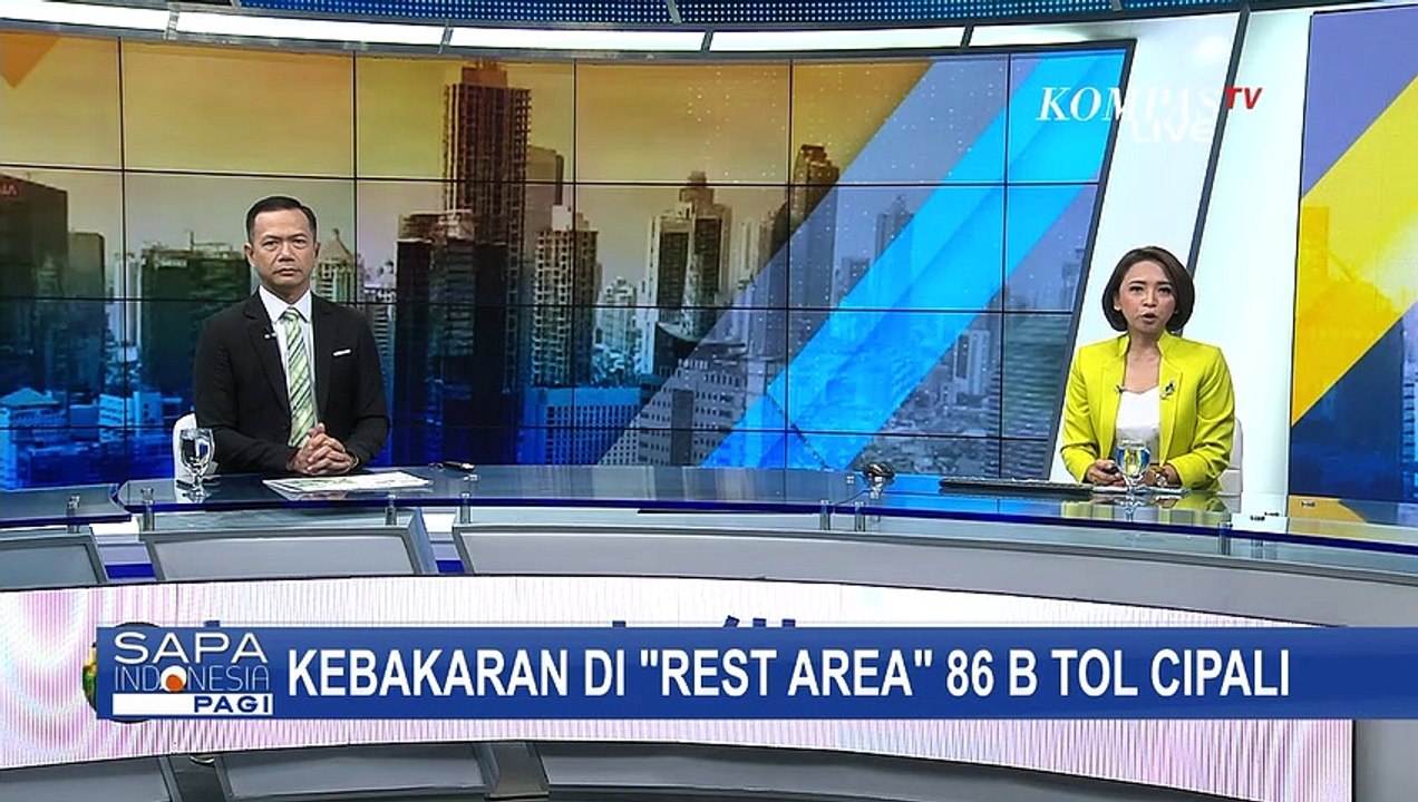 Semburan Api di Rest Area 86 B Tol Cipali Diduga Akibat Gas Keluar dari Sumur