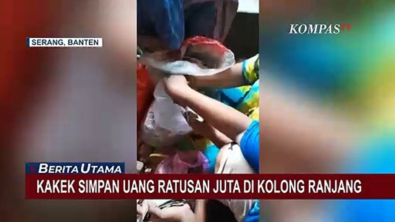 Kakek Simpan Uang Tabungan di Kolong Tempat Tidur, Totalnya Senilai Rp104 Juta