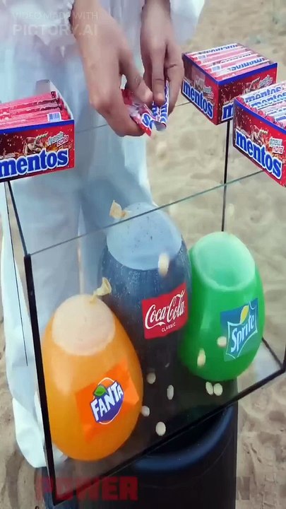 Cola und Fanta und Mentol