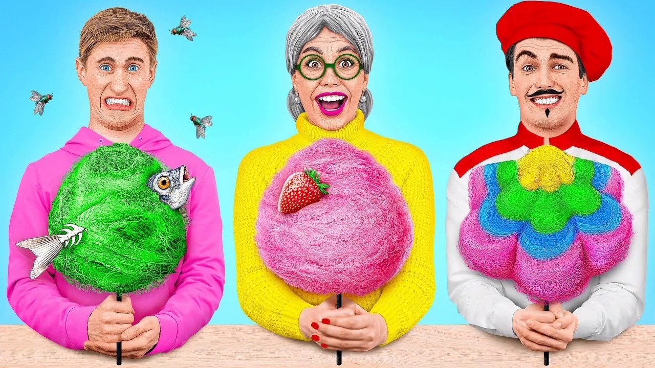 Me Vs Grandma Cooking Challenge | Funny Challenge 