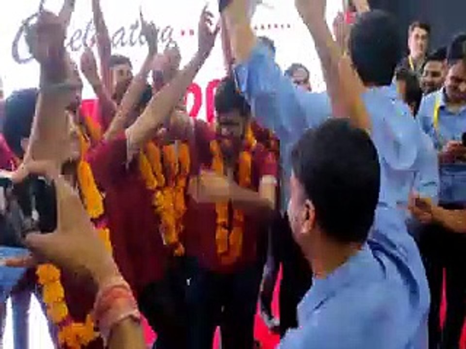 JEE Main exam result : कोचिंग नगरी में फिर बजे खु​शियों के ढोल