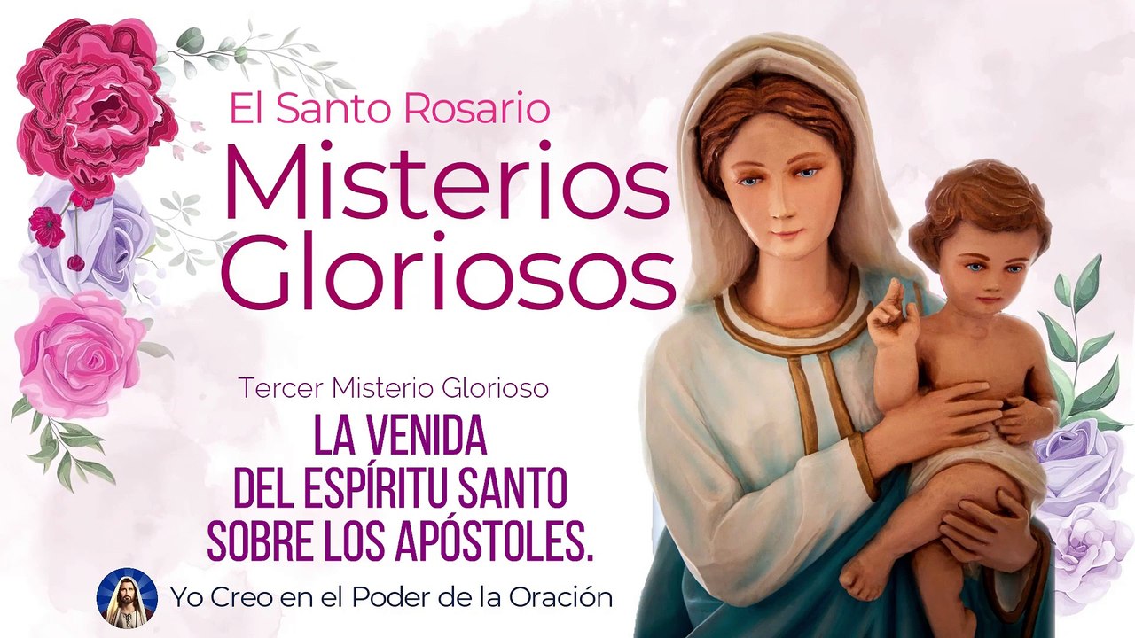 Santo Rosario corto hoy domingo 30 de abril de 2023