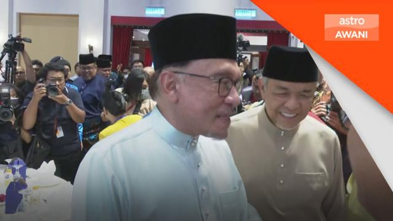 PM hadir rumah terbuka Ahmad Zahid