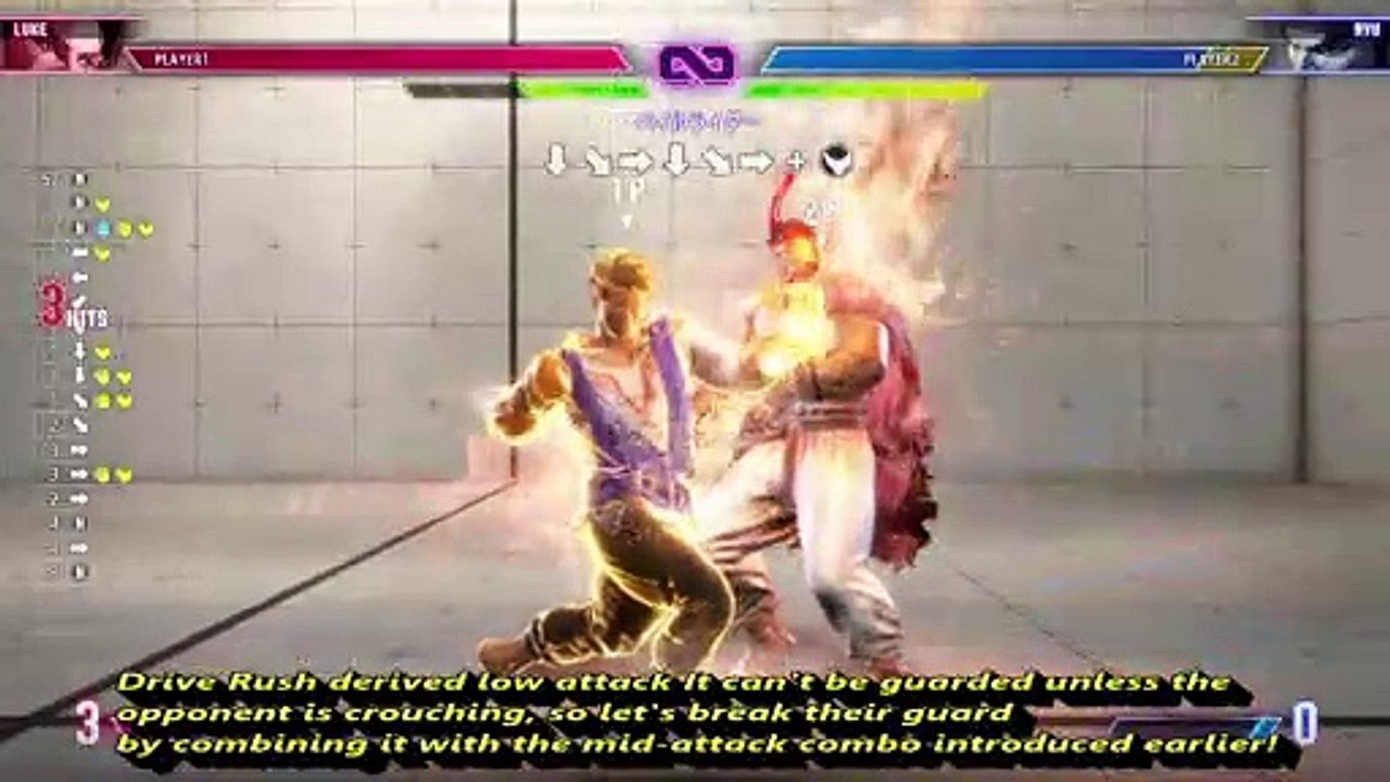 You can fight just by memorizing these! 8 basic combos for using Luke in SF6 Beta!