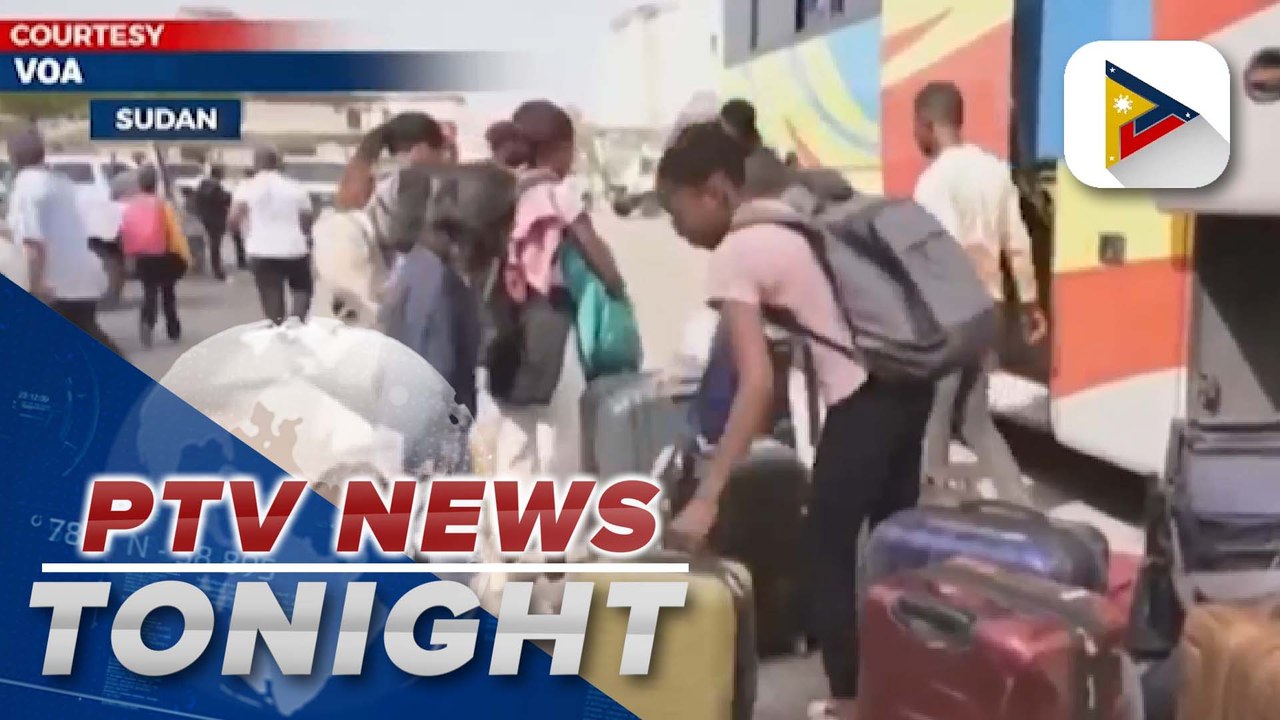 17 Filipinos repatriated from war-torn Sudan
