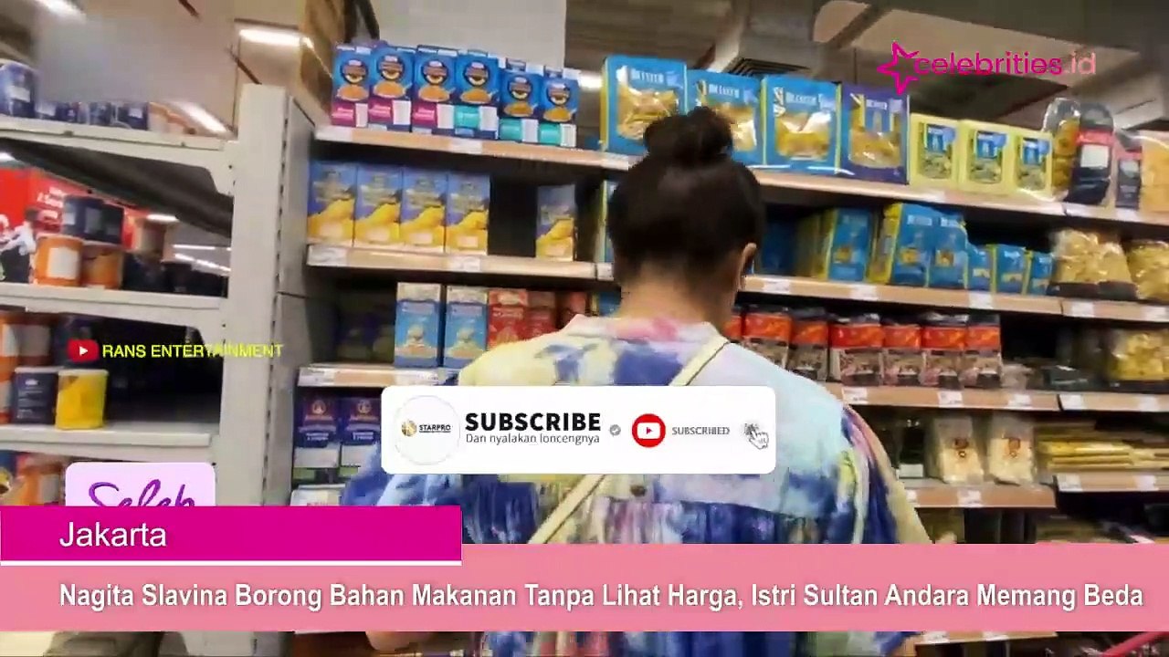 Nagita Slavina Borong Bahan Makanan Tanpa Lihat Harga, Istri Sultan Andara Memang Beda