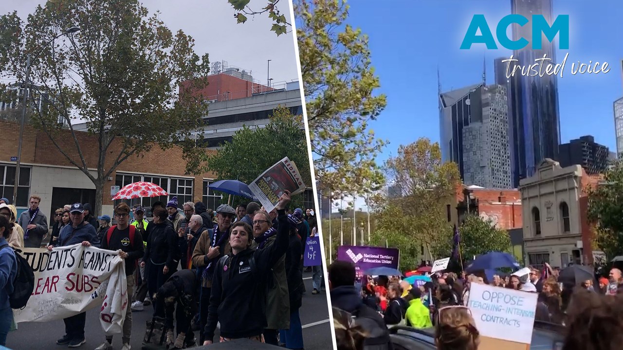 University staff strike against low wages, unfair workloads