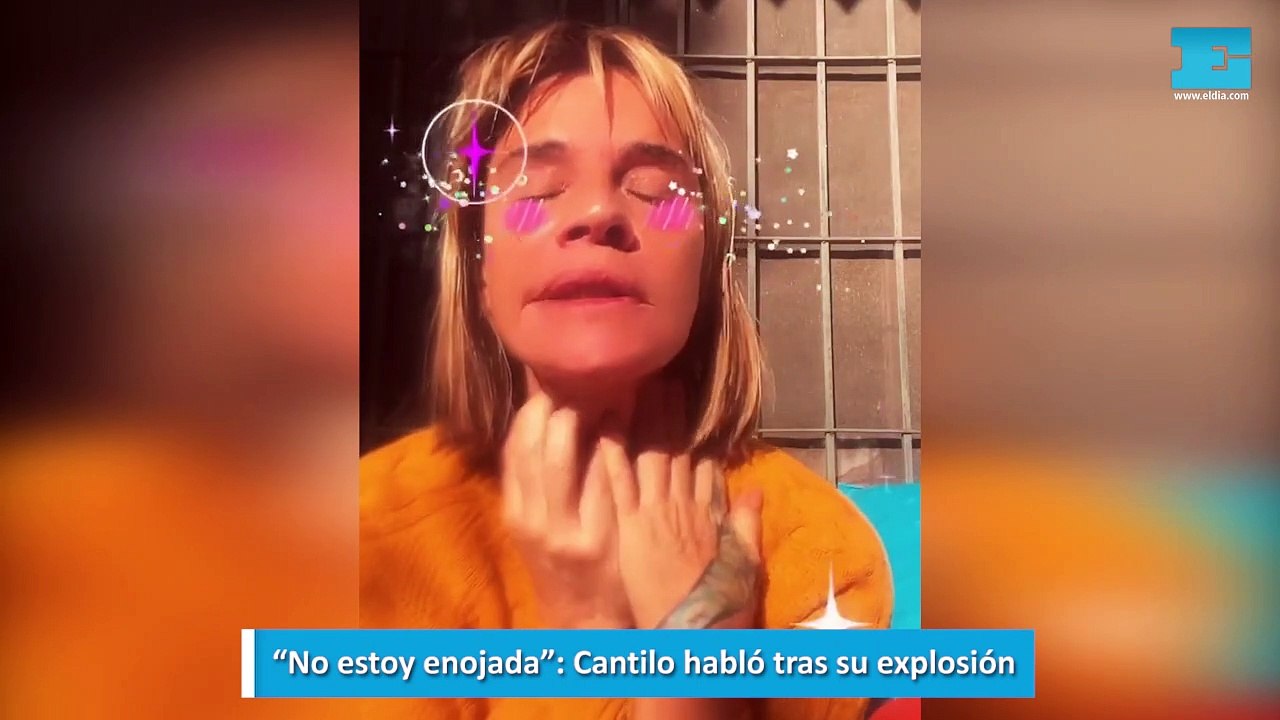 Cantilo habló tras su explosión