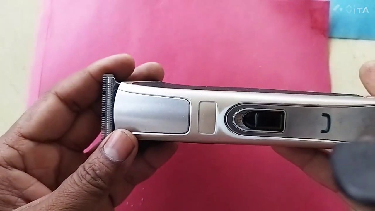 how to change battery of trimmer