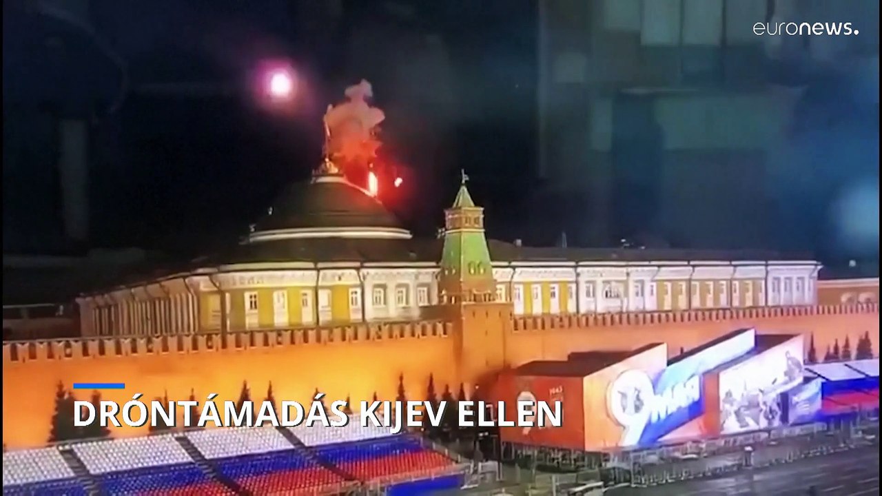 Drónokkal támadta Kijevet és Ukrajna több régióját Oroszország