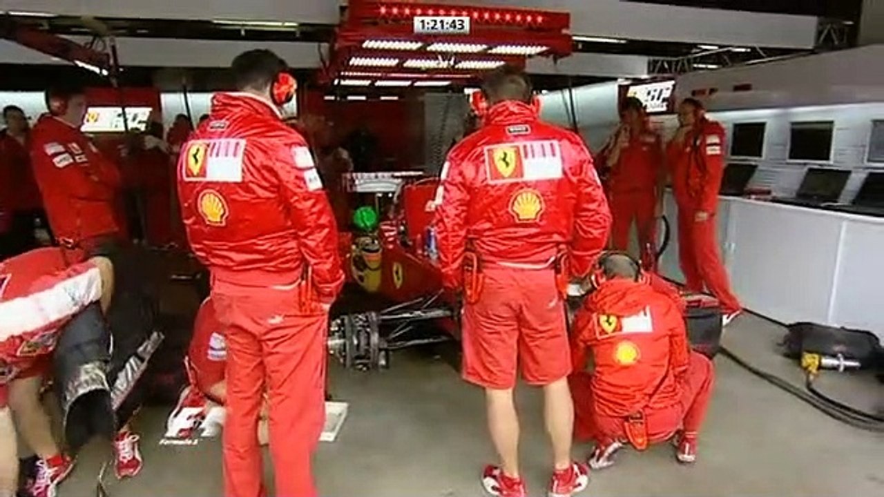 F1 2009 R09 - GERMANY Nürburgring - FP1  BBC Sport