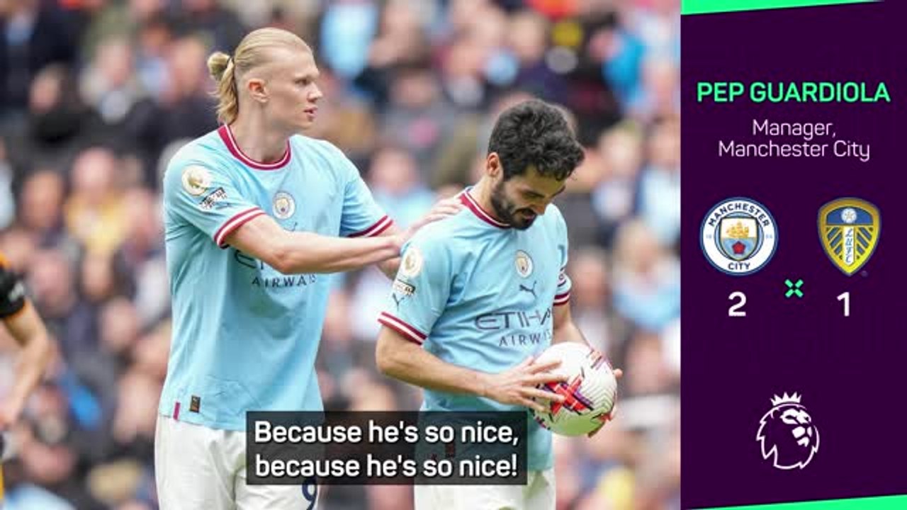 Guardiola says selfless Haaland should've taken Man City penalty