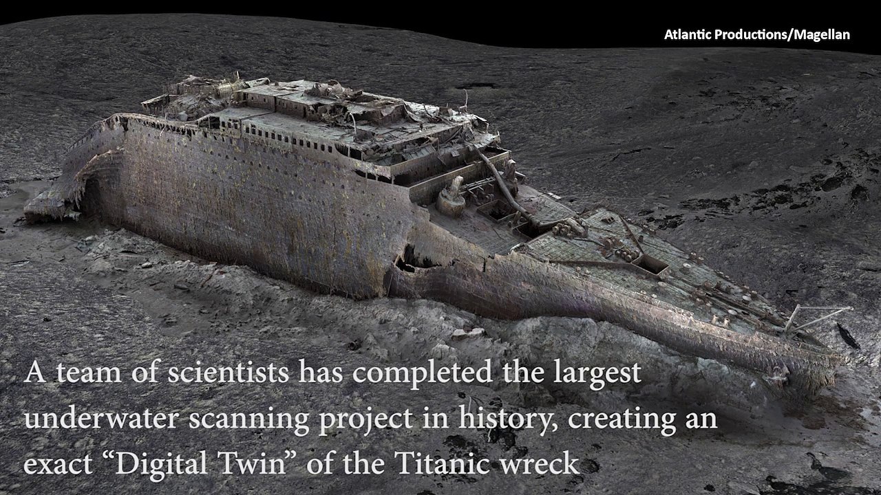 Titanic as never seen before