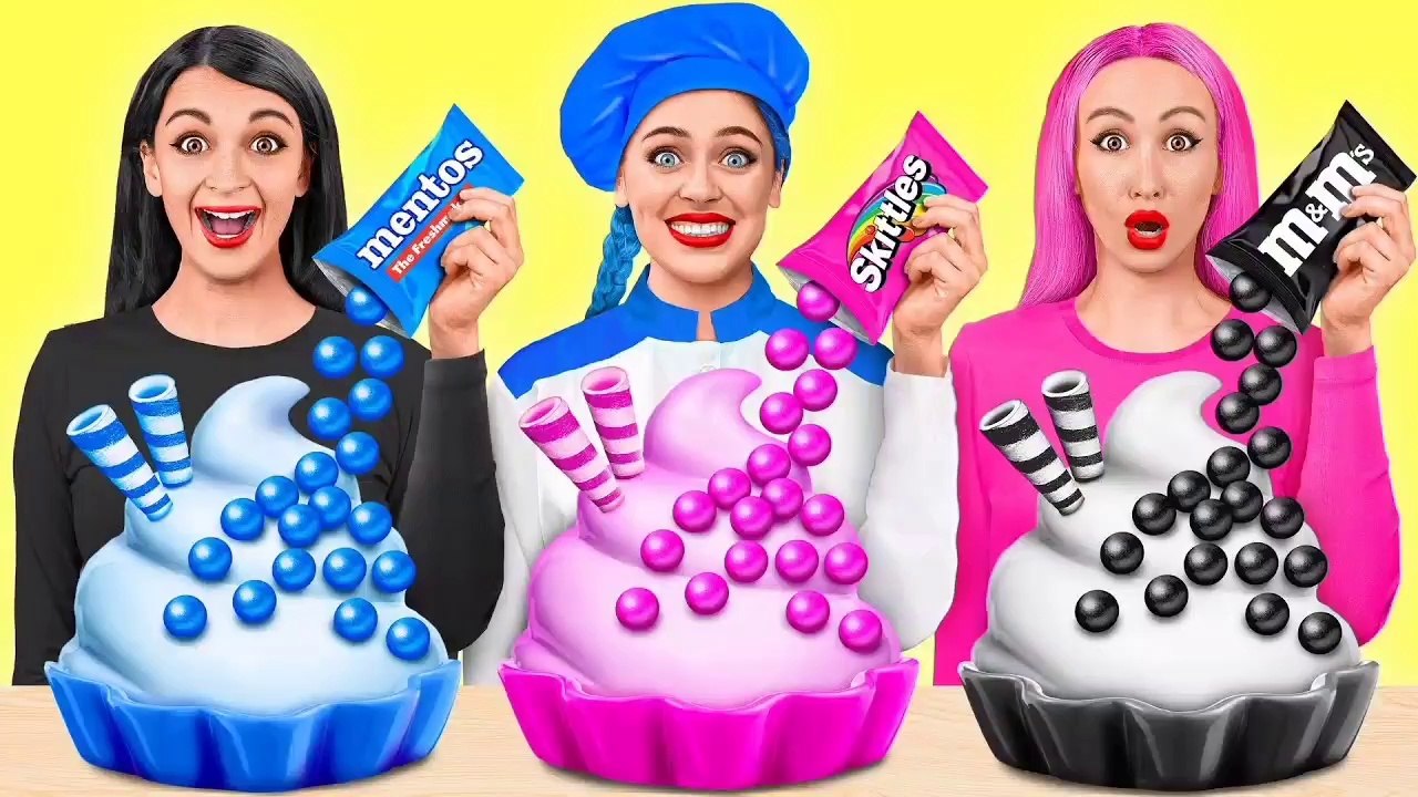 Cake Decoration Challenge- Food Battle by Multi Food Challenge