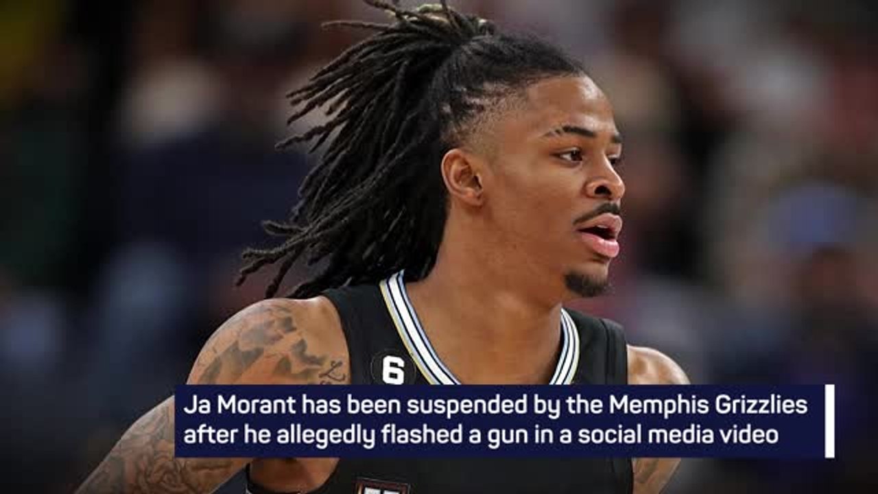 Breaking News - Grizzlies suspend Ja Morant