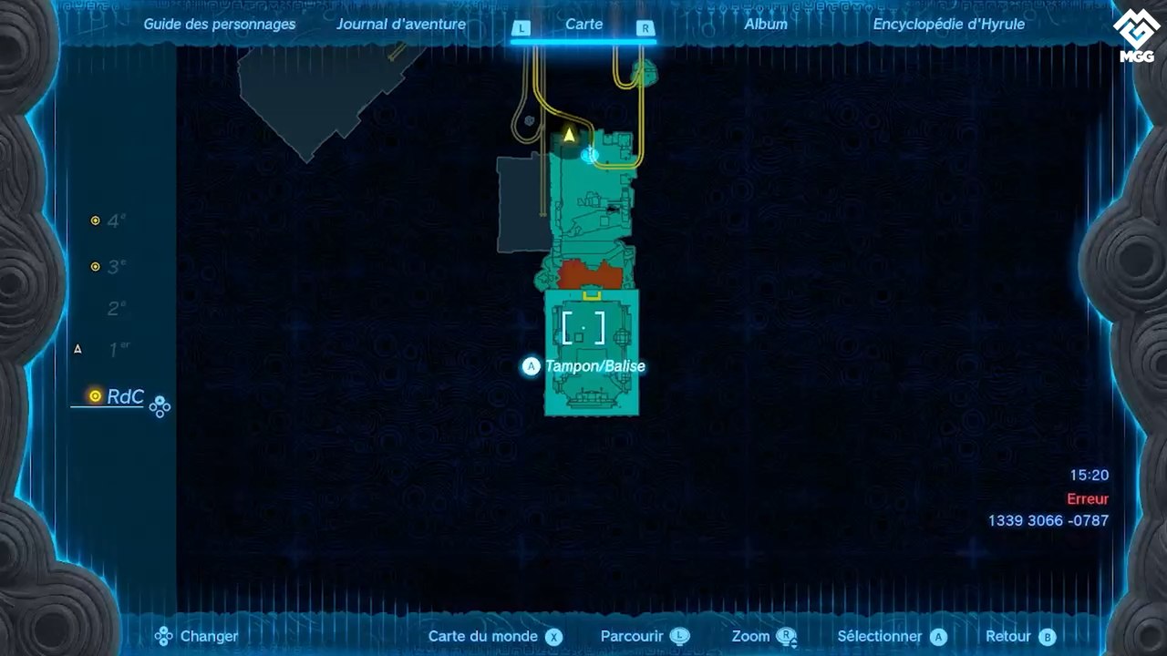 Soluce Temple du Feu Zelda TotK - 2ème verrou, 1er étage