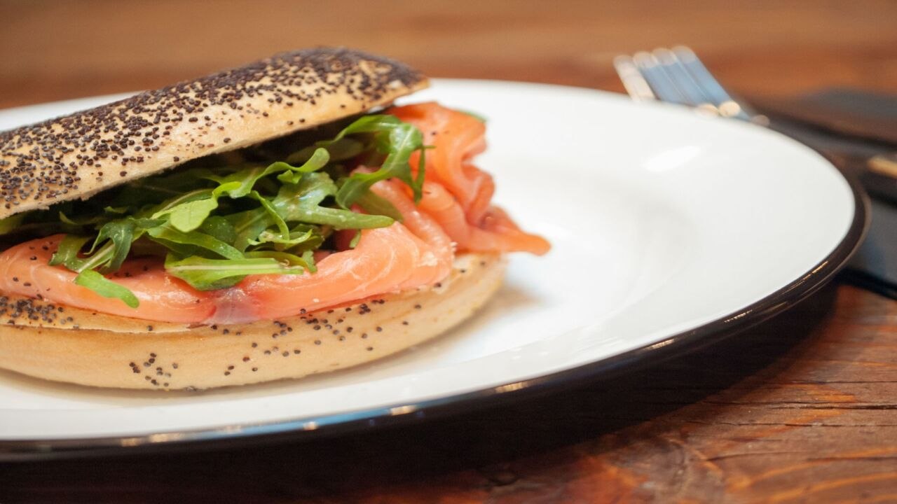 How to Make a Lox Bagel Sandwich