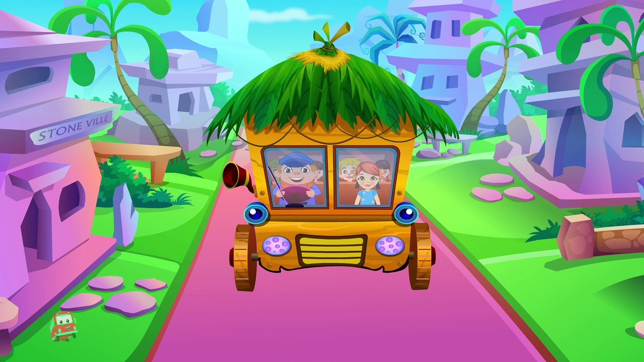 Wheels On The Bus, English Rhyme For Children