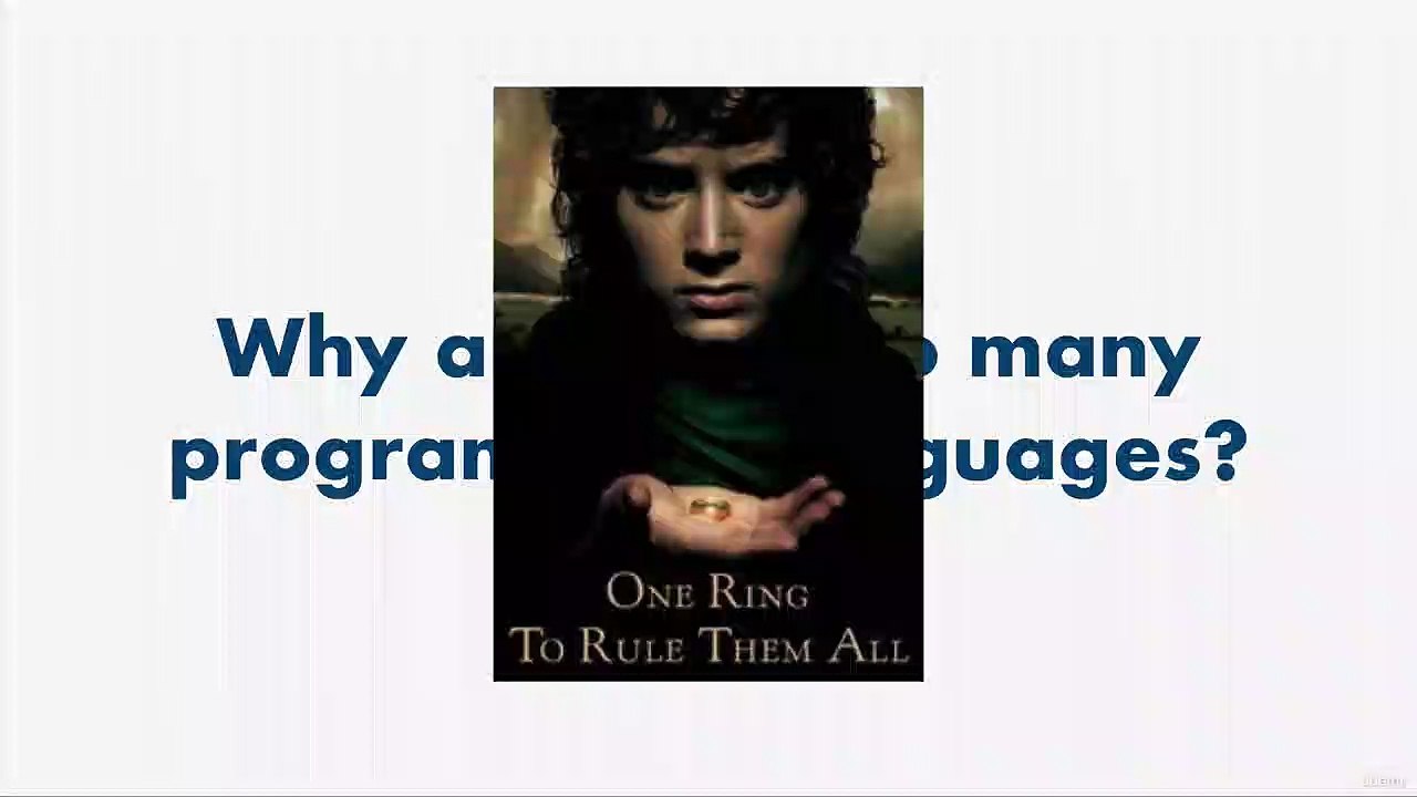 Python Developer Zero to Mastery Python Introduction - Why So Many Languages