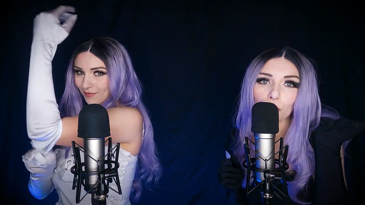 💋 ASMR Twins Kisses & Tongue Sounds 😴 for Deep Sleep ✨