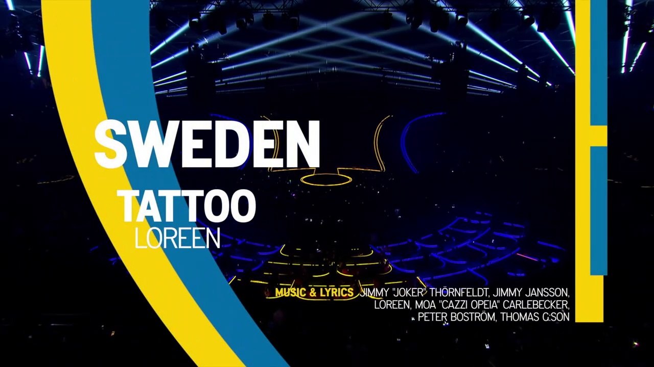 Loreen - Tattoo (LIVE) - Sweden  - Grand Final - Eurovision 2023