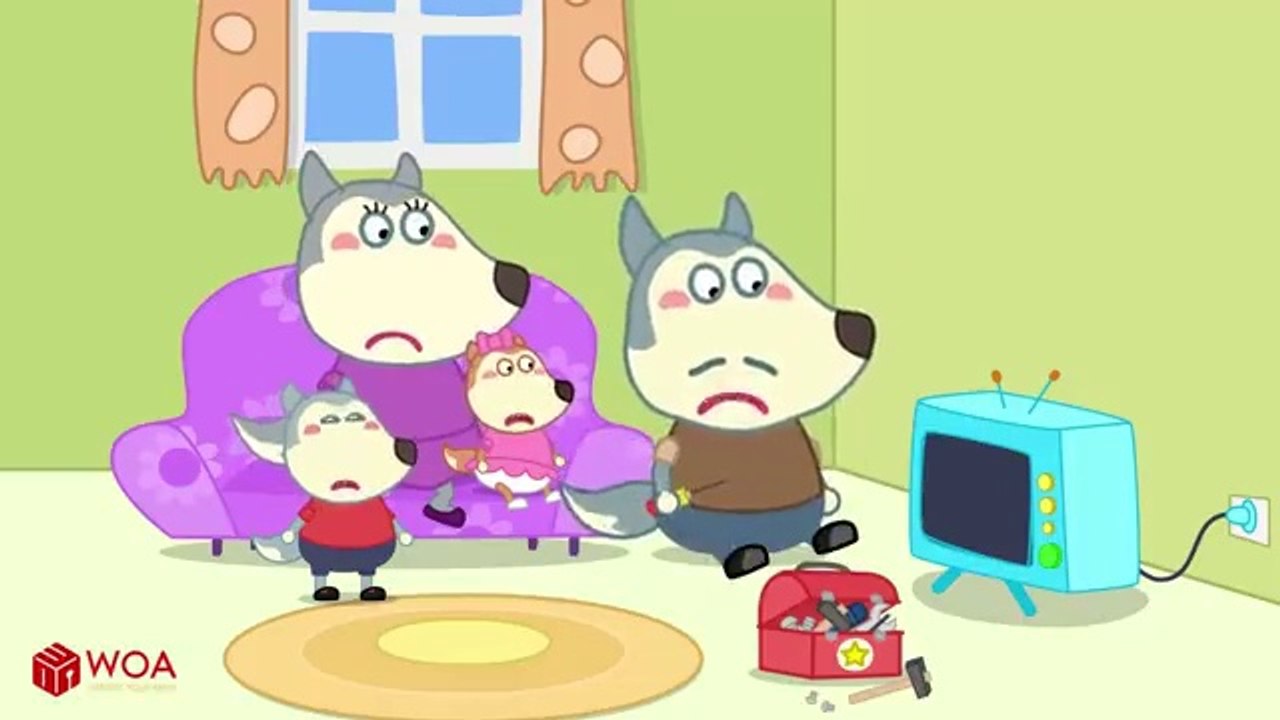 Wolfoo Wants to Be Taller Jump on a Trampoline Wolfoo Family Kids Cartoon