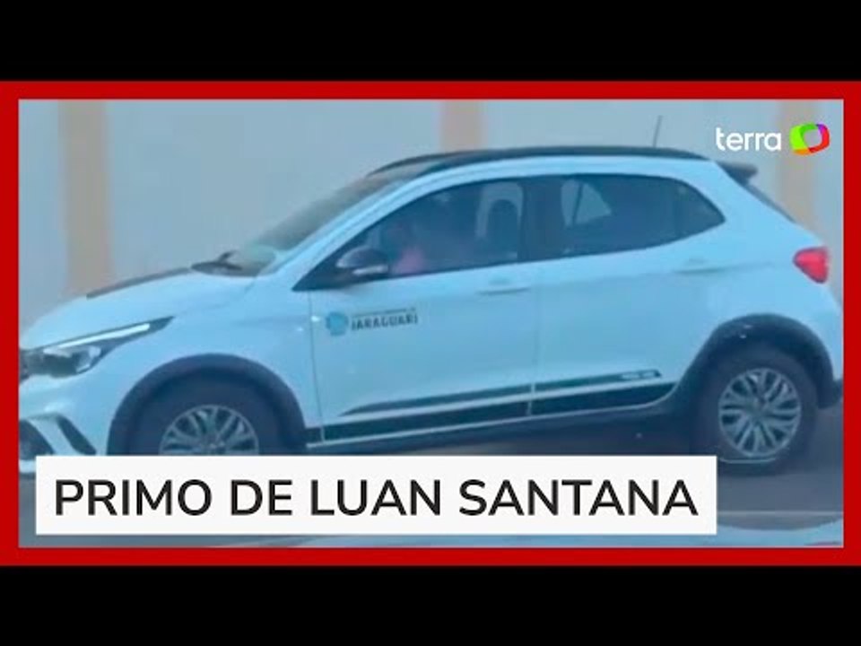 Primo de Luan Santana é demitido após trocar beijos com funcionária em carro da prefeitura