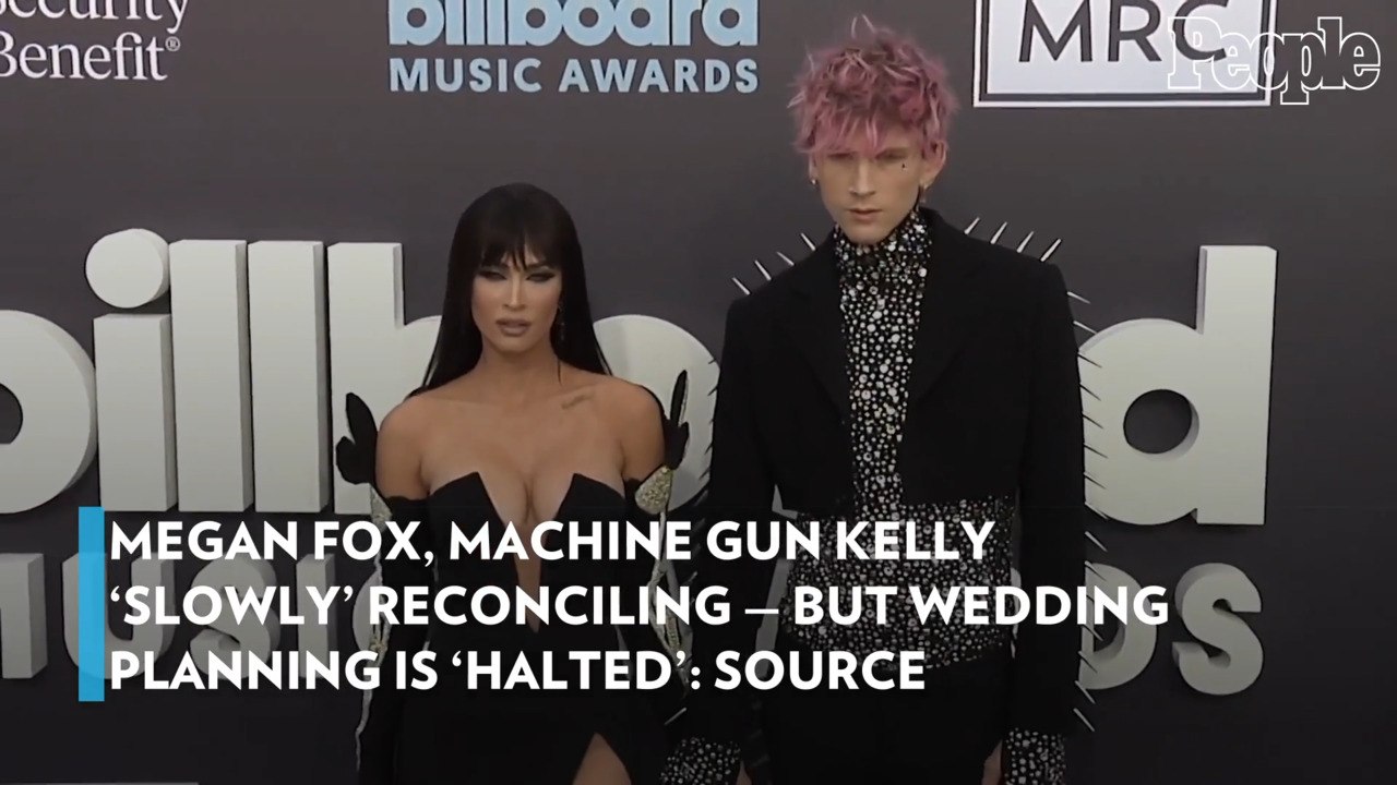 Megan Fox, Machine Gun Kelly 'Slowly' Reconciling — But Wedding Planning Is 'Halted': Source