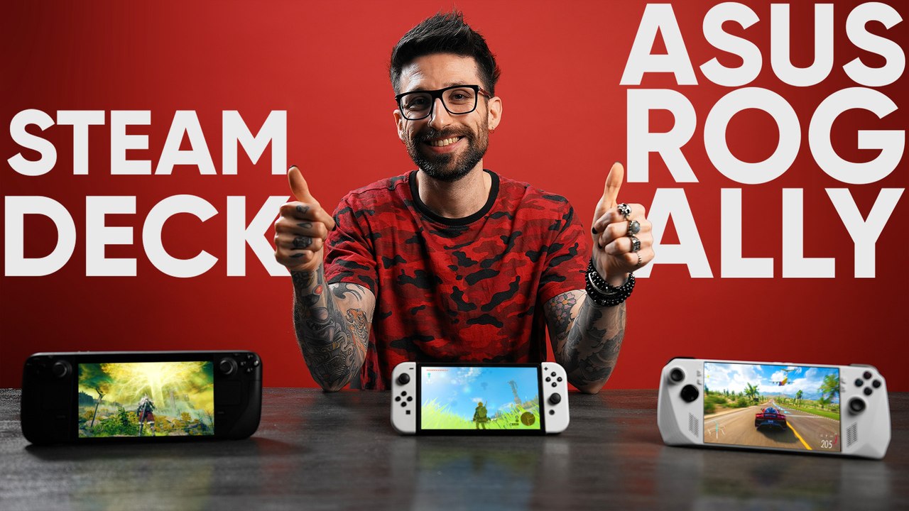 STEAM DECK vs ASUS ROG ALLY vs SWITCH : quelle console portable choisir ?