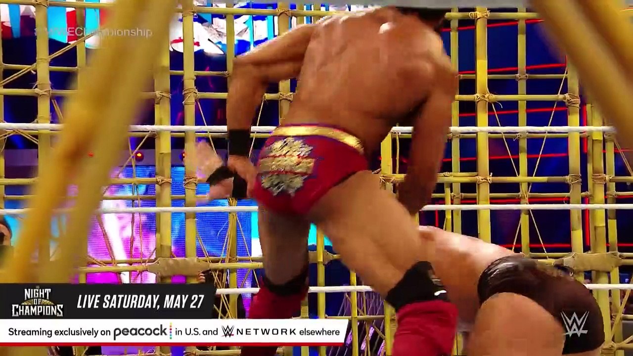 FULL MATCH — Jinder Mahal vs. Randy Orton –  Title Punjabi Prison Match WWE Battleground 2023