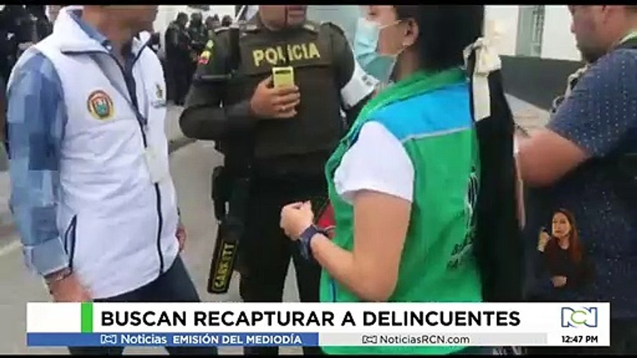 Fuga de presos en Bucaramanga