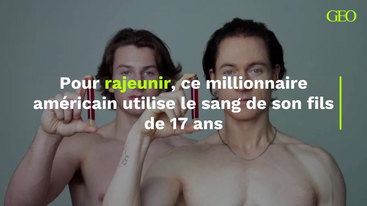Ce millionnaire américain utilise le sang de son fils de 17 ans pour rajeunir