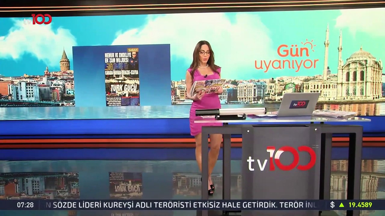 Ela Rumeysa Cebeci tv100 canli bacak frikik