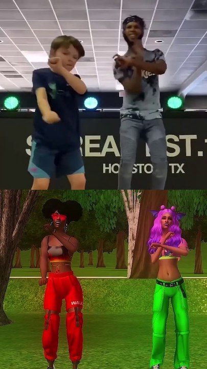 Sims 2 Bow Wow Dance Challenge