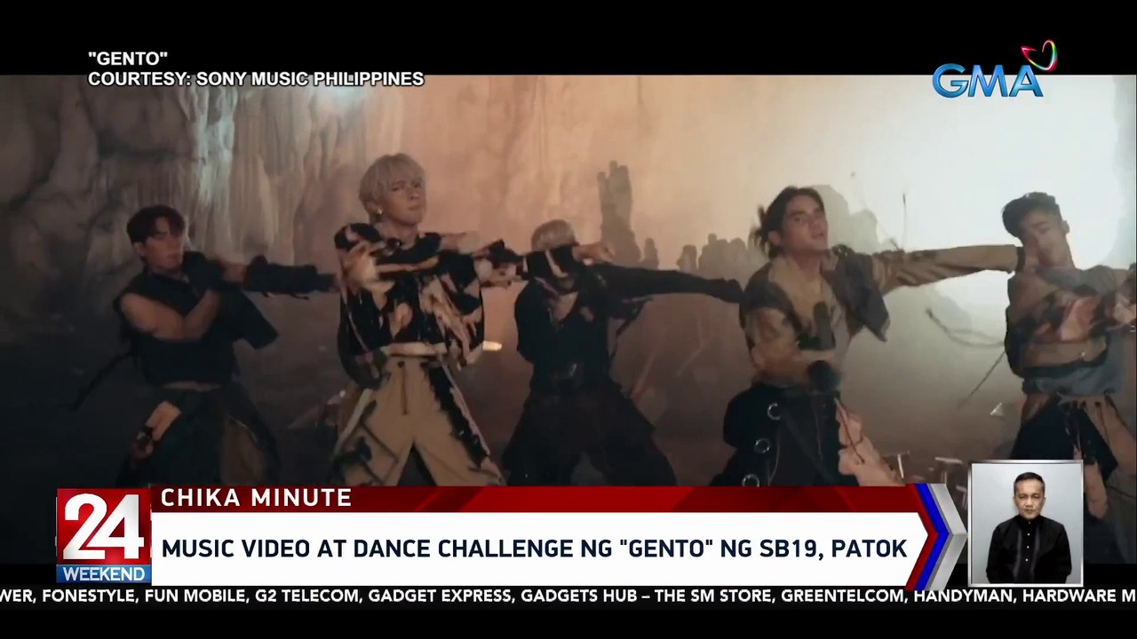 Music video at dance challenge ng "Gento" ng SB19, patok | 24 Oras Weekend